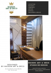 DECOR INTERIEUR D4UN BUREAU A ROHERO