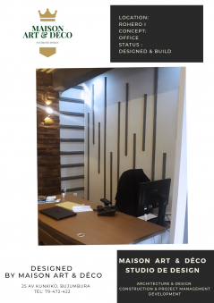 DECOR INTERIEUR D4UN BUREAU A ROHERO