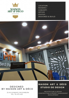 DECOR INTERIEUR D4UN BUREAU A ROHERO
