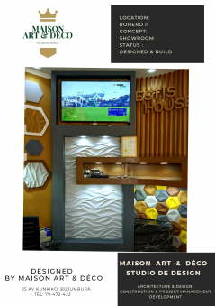 INTERIOR DESIGN D'UN SHOWROOM COMMERCIAL
