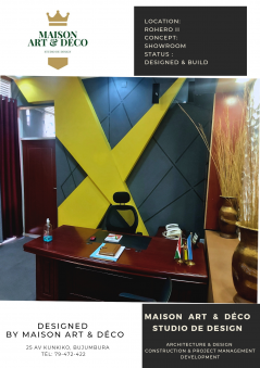 INTERIOR DESIGN D'UN SHOWROOM COMMERCIAL