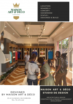 INTERIOR DESIGN D'UN SHOWROOM COMMERCIAL